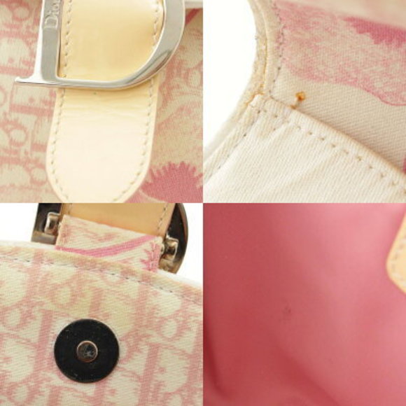 Christian Dior Trotter Chain Shoulder Bag Pink - Picture 8 of 10